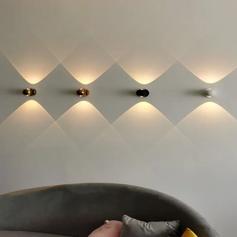 Foyer Lighting Wall Decor - Скандинавский дизайнер, современное искусство, алюминиевое стекло,
