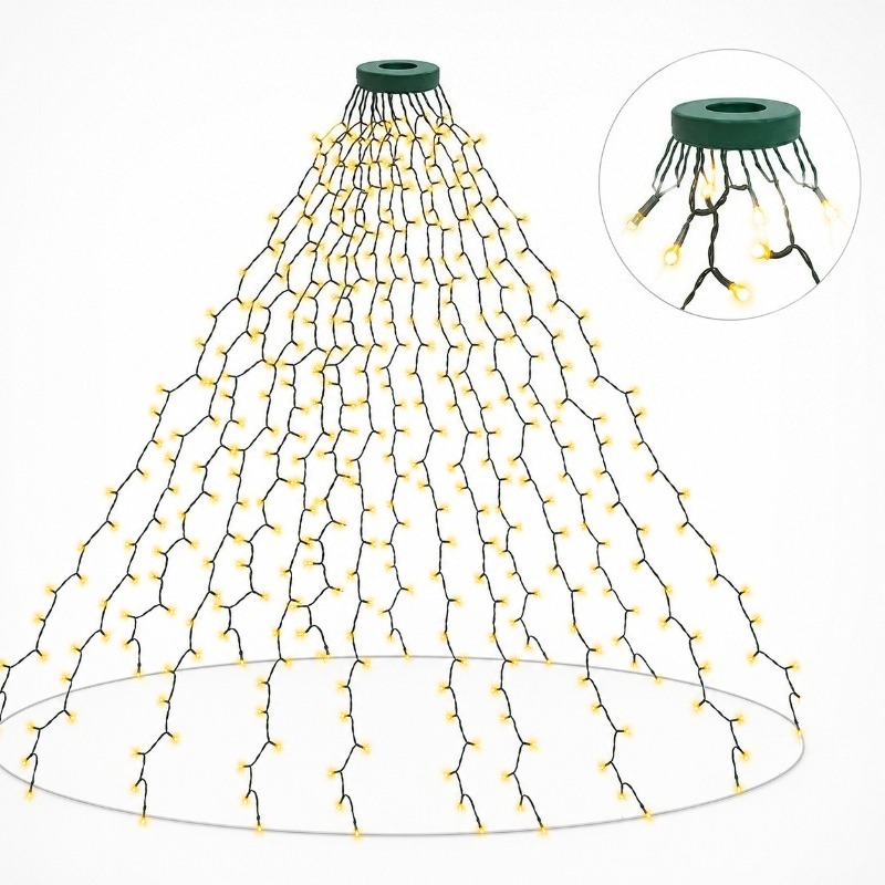 Lighting Decor For Wedding - Водонепроницаемые USB-гирлянды со светодиодами, 8 режимов