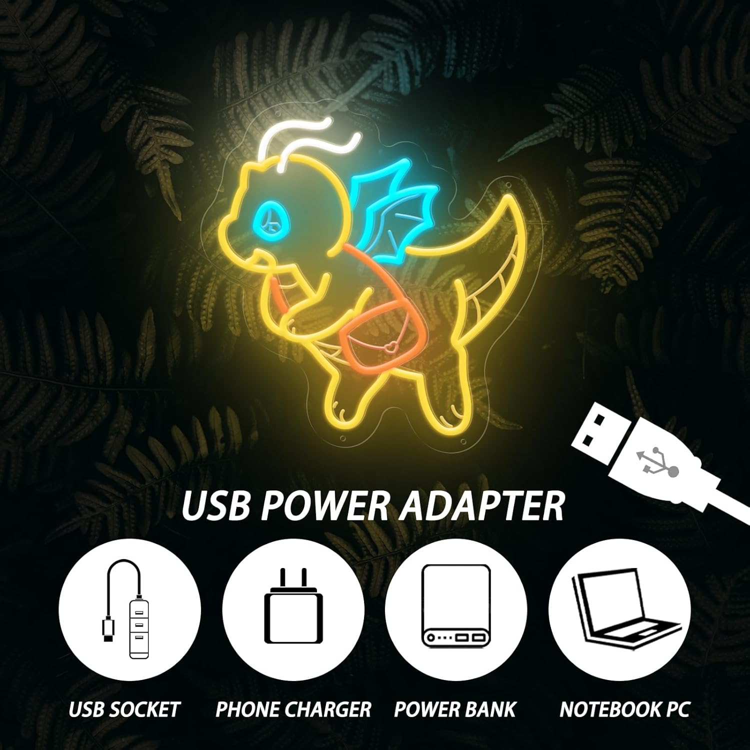 USB затемняемый милый динозавр – обзор и цена Outdoor Lighting Decor Ideas