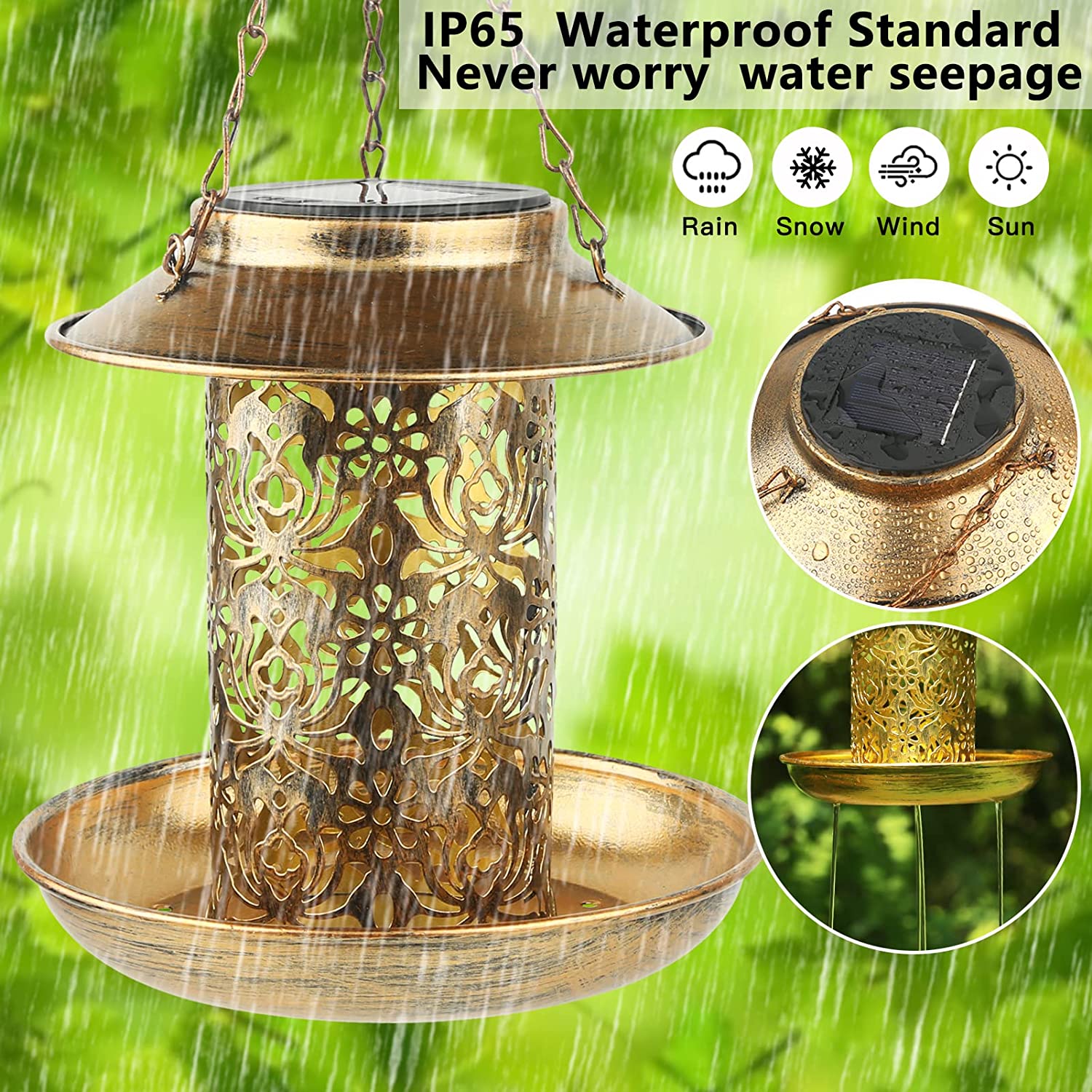 Солнечная кормушка для птиц, м – обзор и цена Outdoor Lighting Decor Ideas