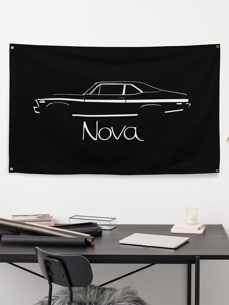 Флаг-баннер «1972 Nova Black S – обзор и цена Nova Decor & Lighting Julestjerne