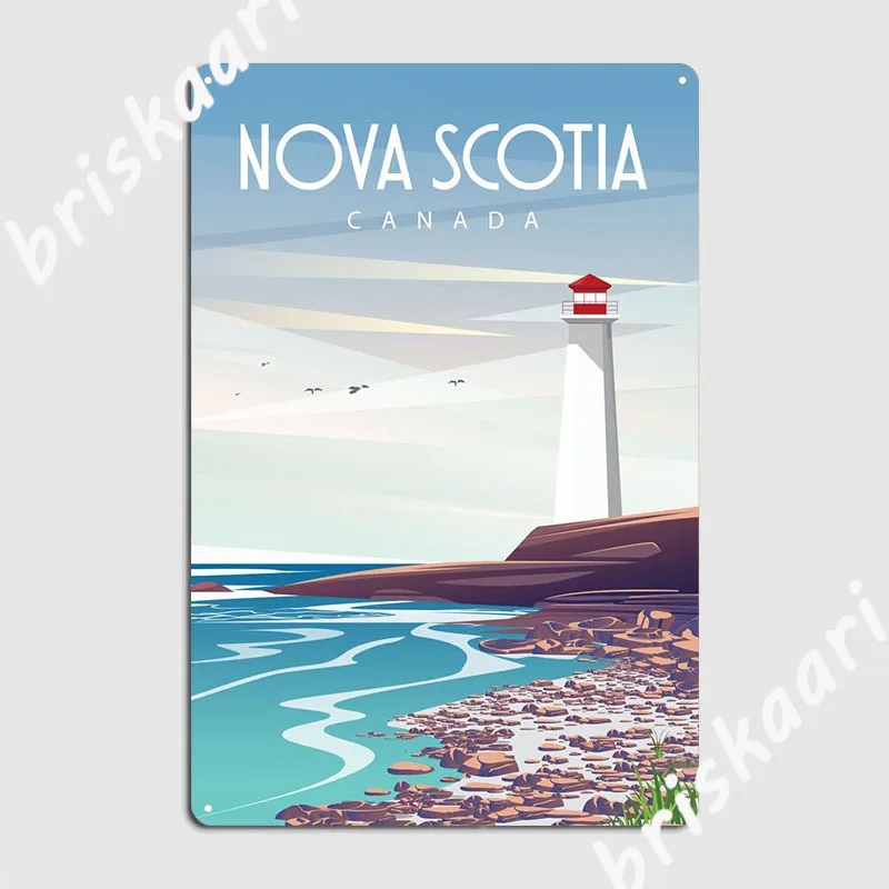 Металлический знак Nova Scotia – обзор и цена Nova Decor & Lighting Julestjerne