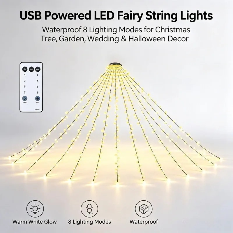 Водонепроницаемые USB-гирлянды – обзор и цена Lighting Decor For Wedding