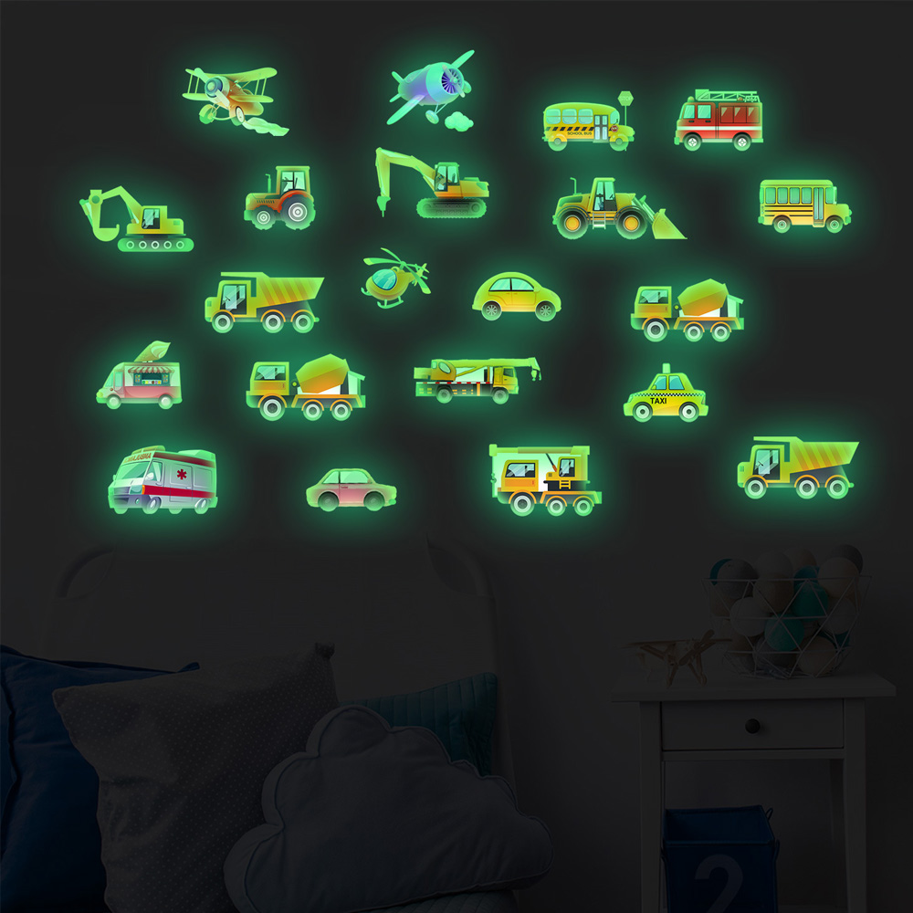 Светящиеся наклейки на стену д – обзор и цена Lighting Mcqueen Bedroom Decor