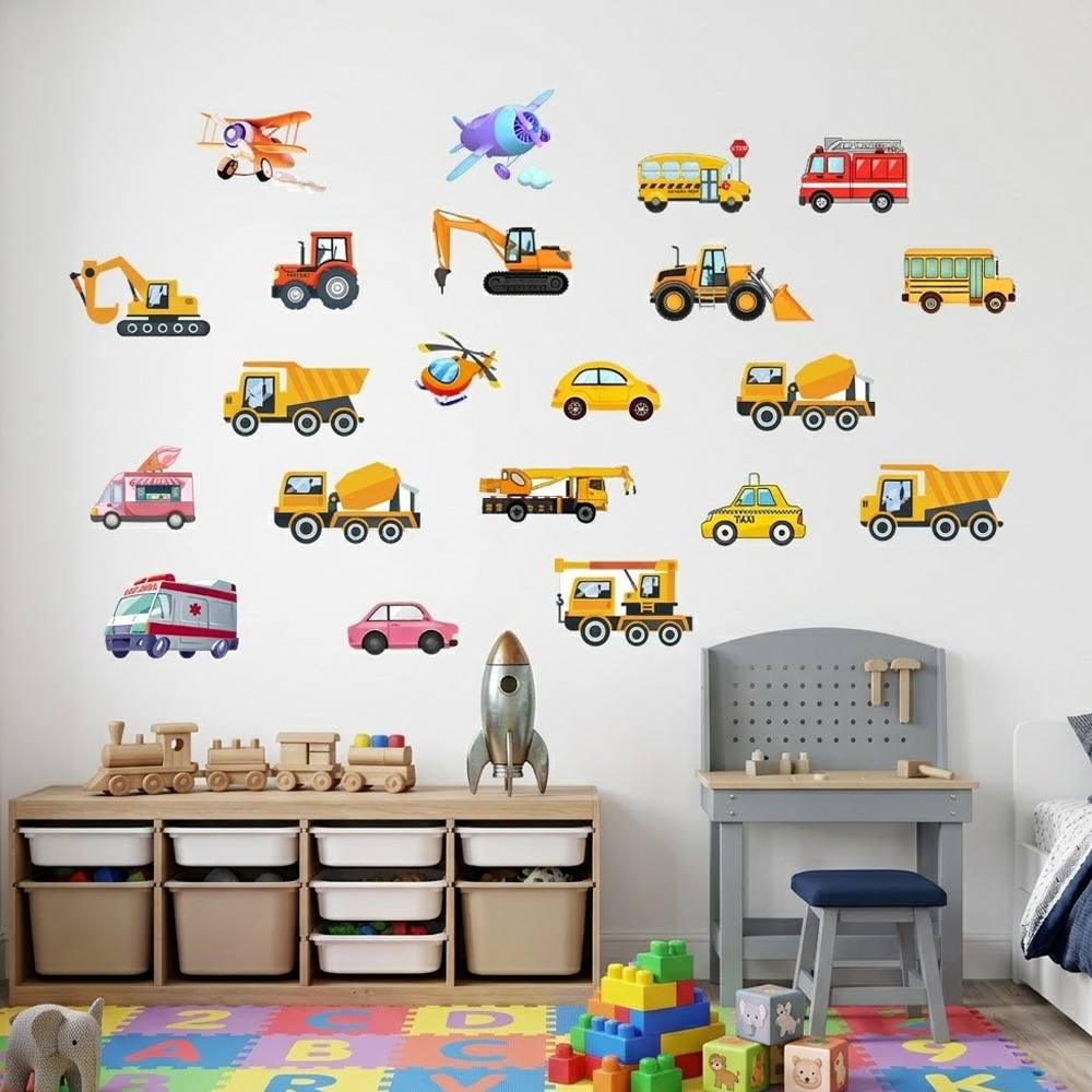 Светящиеся наклейки на стену д – обзор и цена Lighting Mcqueen Bedroom Decor