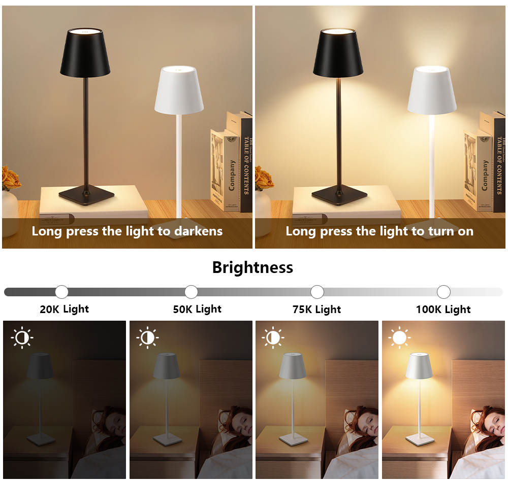 Светодиодная перезаряжаемая на – обзор и цена Decor Lighting Table Lamps